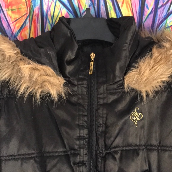 South Pole Black Puffy Jacket - Picture 2 of 4